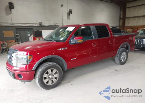 2013 Ford F-150 Fx4 from USA, damaged, VIN 1FTFW1ET9DKF34805